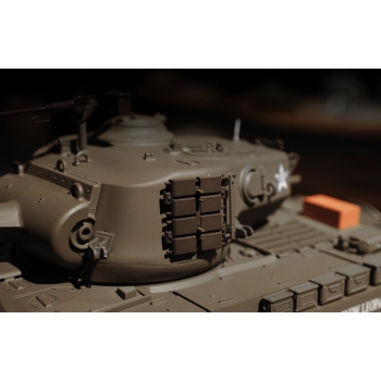 Ferngesteuerter Panzer ASG/IR/Sound/Rauch 1:16 U.S. Mittlerer Panzer M26 Pershing RTR 2,4 GHz - Heng Long 3838-1B (P)